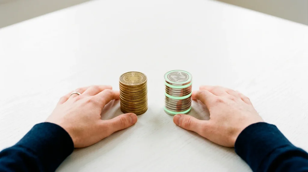 Gold Coins and Sweeps Coins comparison on sweepstakes platforms