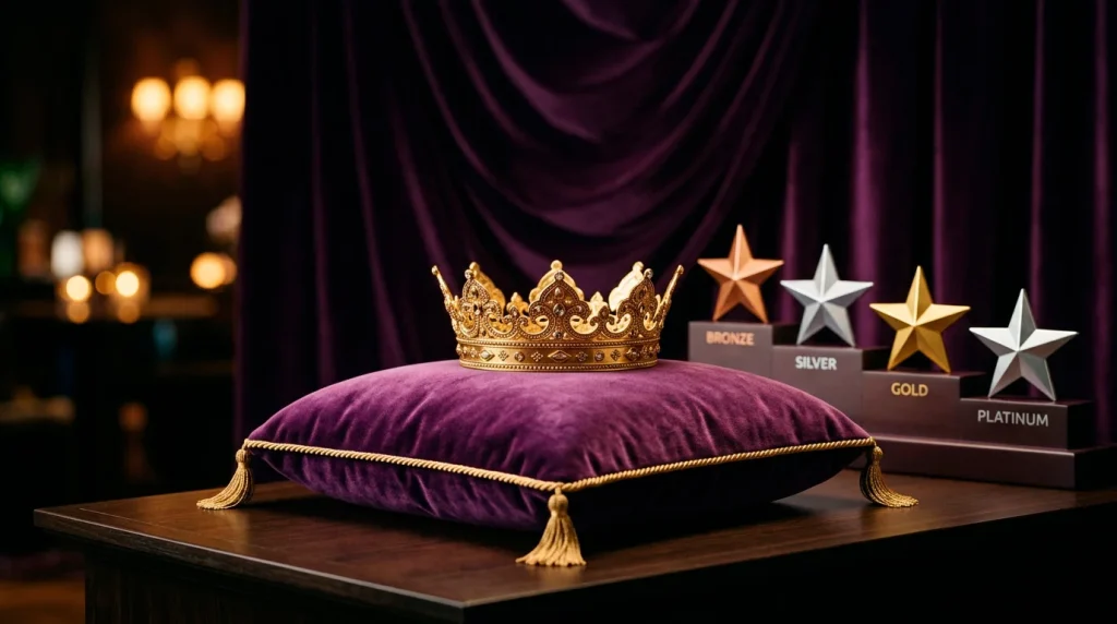 Sweepstakes VIP program loyalty tiers